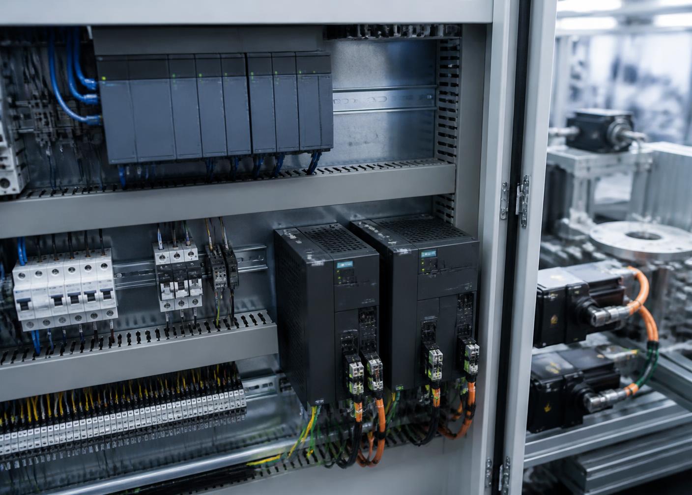 Prüfung einer elektrischen Industrieanlage